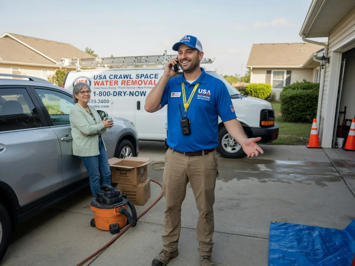 Crawl Space Water Removal Brandywine, MD FAQs